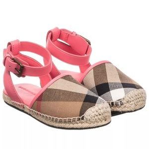 Girls Burberry🐥Espadrille🐰Sandals